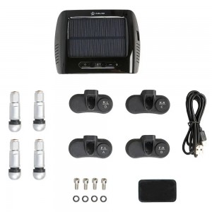 Система контроля давления в шинах TPMS, 4 внутр. датчика, дисплей на торпедо, со ATP-MS-02 AIRLINE
