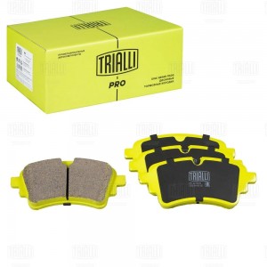 Колодки торм. Audi A4 (B9) (17-)/A6 (18-) диск. зад. 129x59 (керам.) (PF 4475CR) PF4475CR TRIALLI