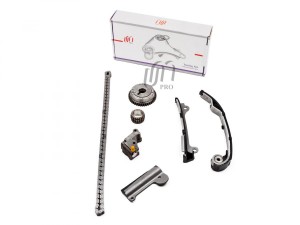 Комплект ГРМ Nissan QG15DE/QG18DE (VVT) (цепь Z=154+натяжитель+башмак+2 успокоит KTC0078 UNITED MOTORS PRO
