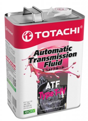 Масло трансмиссионное TOTACHI ATF TYPE T-IV 4л (4562374691025) 20204 20204 TOTACHI