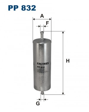 Фильтр топливный PP832 FILTRON