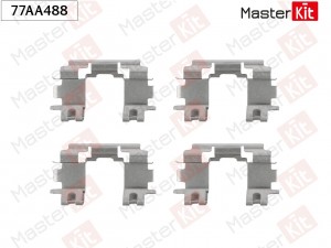 Комплект установочный тормозных колодок Suzuki LIANA (ER, RH_) 2001 - 77AA488 77AA488 MASTER KIT