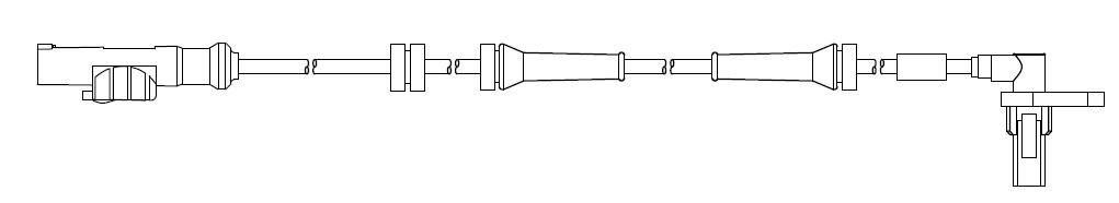 Датчик ABS для а/м Лада Vesta 15- 1.6i/1.8i пер. VS-ABS0120 VS-ABS 0120 START VOLT