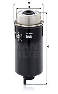 Фильтр топливный WK 8145 MANN FILTER