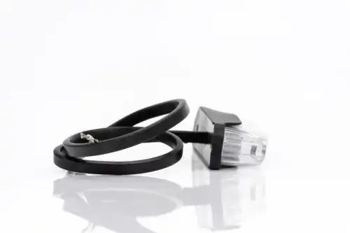 фонарь габаритный! белый LED, 80х18 с проводом 0,5м\ Universal FT013BLED FRISTOM