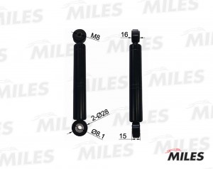 Натяжитель ремня приводного MERCEDES BENZ W202/W210/W901 1.8-2.3 AG00059 AG00059 MILES