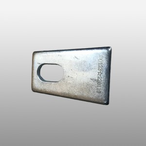 Пластина стопорная опорного пальца тормозных колодок Shaanxi, Shacman F3000 81908010225 SHAFT