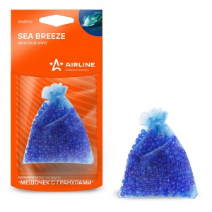 ароматизатор подвесной 'мешочек с гранулами' морской бриз!\ AFME027 AIRLINE