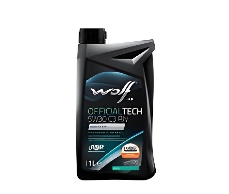 WOLF OFFICIALTECH 5W30 C3 RN 1L снято с пр-ва, замена 65658 1043875 WOLF