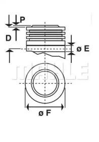 Стартер MS 781 MAHLE KNECHT
