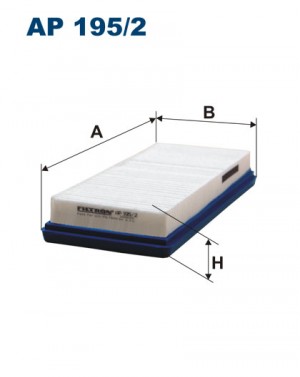 Фильтр воздушный SMART Fortwo (07-) FILTRON AP1952 FILTRON