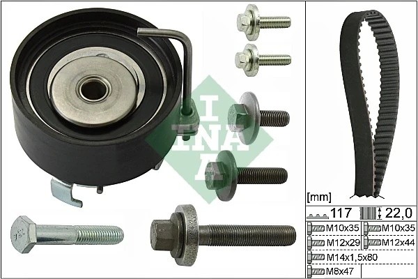 FORD FIESTA / FOCUS I/II 530 0495 10 INA