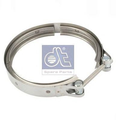 хомут глушителя! (м) d=121-133mm\DAF F65/75/85/95/105CF/XF/IV 5.11125 DIESEL TECHNIC