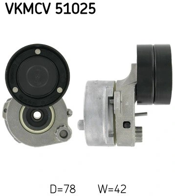 Натяжитель ремня MB Actros/Axor VKMCV51025 SKF