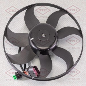 Вентилятор радиатора AUDI A3/TT 03-SKODA Octavia/Superb/Yeti 04-VW Golf/Jetta/Pa TGE1004 TATSUMI
