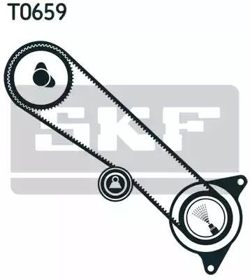 рем.к-кт ГРМ!\ Toyota Land Cruiser 3.0 D-4D 03> VKMA91920 SKF