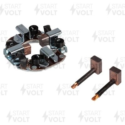 Узел щеточный стартера для ам Mitsubishi Pajero (99-) 3.2D (VBS 1109) VBS1109 START VOLT