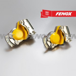 соединительная головка! к-кт 2шт (желт.) с клап. М16, от тягача и без клап. от п FBV16330 FENOX
