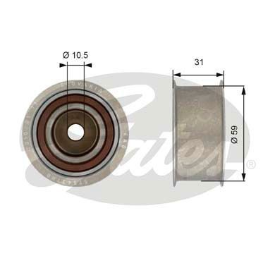 термостат!\ BMW E81/E87/E90/E84 2.0D TH47487K1 GATES