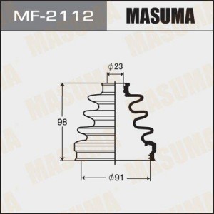 пыльник ШРУСа наружного!\ Honda Accord/Prelude 1.8i-3.0i 89> MF-2112 MASUMA