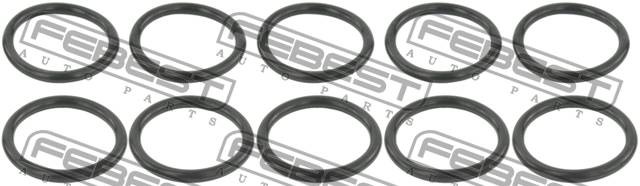 Кольцо уплотнительное корпуса масл фильтра TOYOTA LAND CRUISER PRADO 120 (компл- RINGOL-027-PCS10 FEBEST