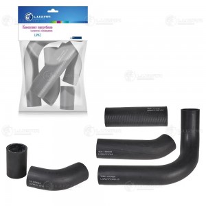 Шланг Г-3302 Газель рад дв 402 (к-т 5шт) /LUZAR/ LPK0302 LUZAR