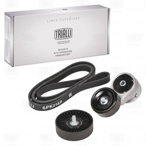 Ремкомплект генер. для а м Hyndai Solaris (10-) 1.4i 1.6i (1рем.6PK2140+2 ролика GD 736 TRIALLI