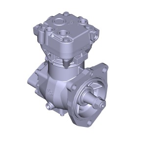 Компрессор МАЗ,ПАЗ дв.ЯМЗ-534,536 (1 цил.) жид.охлаж. 270л/мин. АВТОДИЗЕЛЬ 5340.3509015-20 YAMZ