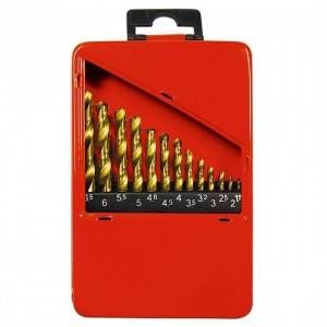 Набор сверл по металлу 1.5-6.5мм HSS (13шт.) MATRIX 72386 MATRIX