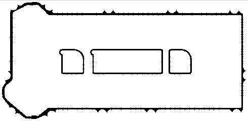 к-т прокладок клапанной крышки! \ Ford Mondeo, Mazda 6 1.8/2.0 16V 00> RK3371 BG AUTOMOTIVE