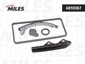 Комплект цепи ГРМ (без звездочек INA 559 0115 10) NISSAN MICRA(K12) AB10067 AB10067 MILES