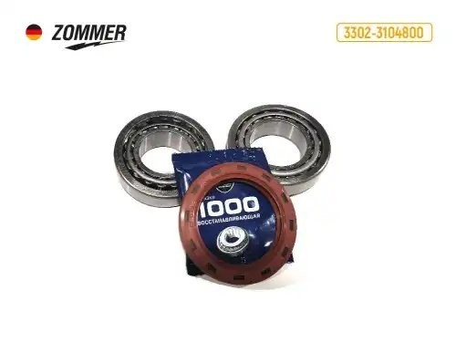 Ремкомплект ступицы для а/м ГАЗель (№7510+7509+сальник) задн. "ZOMMER" 19674 ZOMMER