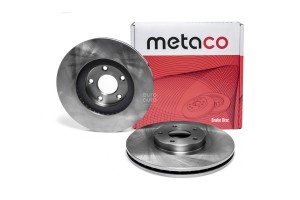 Диск тормозной передний вентилируемый 3050077 3050077 METACO