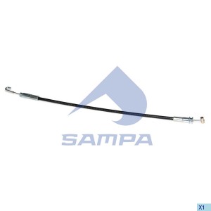 Трос инструментального ящика слева 021399 SAMPA