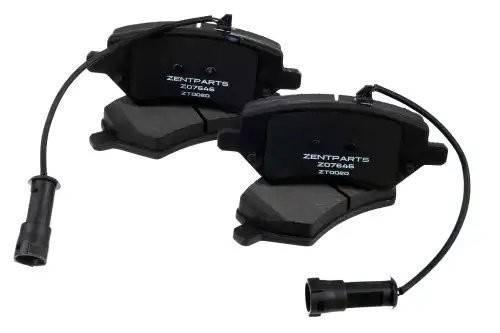 колодки дисковые передние! Chery Amulet/QQ/Tiggo all 06> Z07646 ZENTPARTS