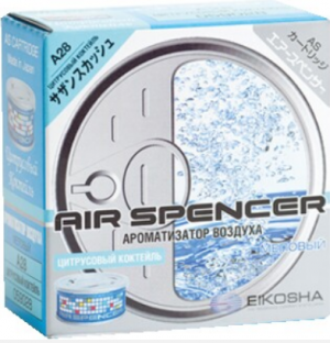 Ароматизатор на панель приборов меловой (цитрусовый коктель) Air Spencer EIKOSHA A28 EIKOSHA