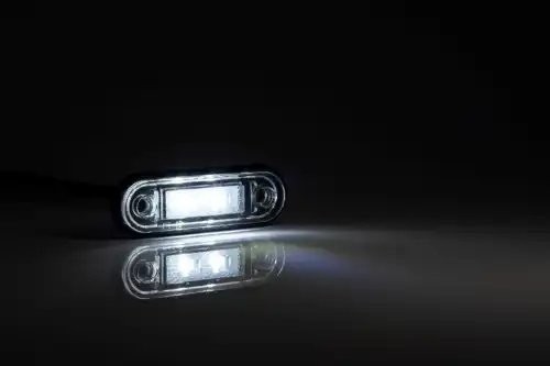 фонарь габаритный! белого цвета, LED с проводом 0.5м\ FT015BLED FRISTOM