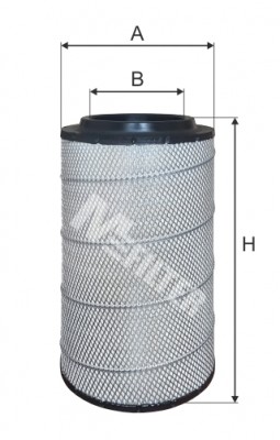 фильтр воздушный ! H538,5 D240 d148 \ LIEBHERR A563 MFILTER AUTOMOTIVE FILTERS