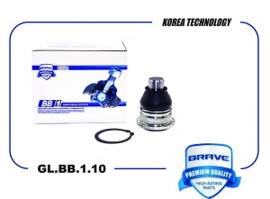 Опора шаровая 401602523R GL.BB.1.10 LADA Largus 2013- боковая проточка, со ст.ко GL.BB.1.10 BRAVE