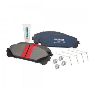 Торм. колодки дисковые передн. PLUS Toyota Highlander II,III 07-, RAV4 IV 12-, L M2624452P MARSHALL