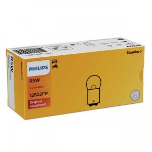 Лампа 12V R5W BA15d PHILIPS 12822CP PHILIPS