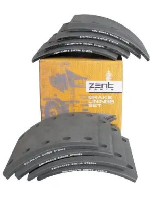 накладки торм. STD 19094 17.5-10.7(420x200(С ЗАКЛ.93251 8x15 80) Z10709 ZENTPARTS