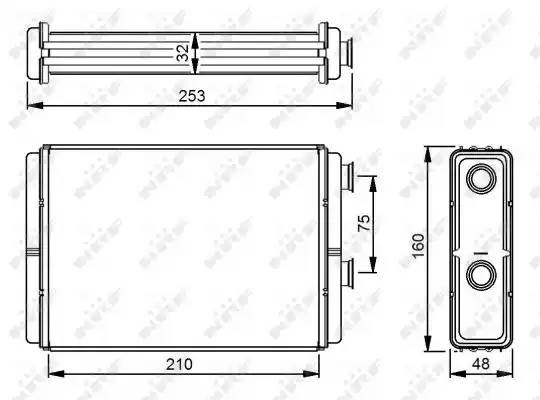 FIAT PUNTO 188 (1999-2005) 53233 NRF
