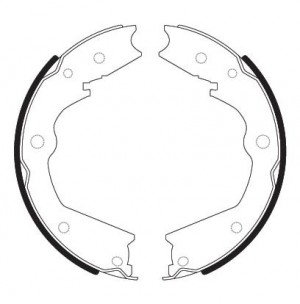 Колодки тормозные ACURA MDX 02.0604.13, ZDX 03.0909.13, HONDA BS28006 BS28006 SB NAGAMOCHI