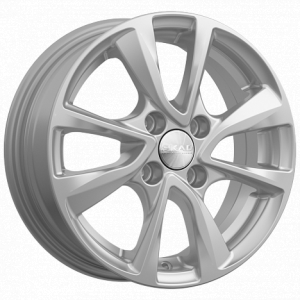 Скад Ницца 14.0 / 5.5J PCD 4x100.00 ET 35.00 ЦО 67.10 Литой / Насыщенный серебри 2950108 SKAD