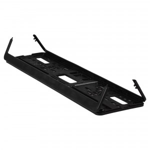 Рамка под номерной знак, двусоставная, евро-книжка (без надписи), черная (ADFC00 ADFC002 AIRLINE