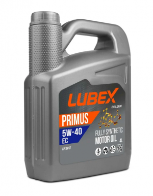 Масло моторное LUBEX PRIMUS EC 5W40 синт.4л L034-1312-0404 LUBEX