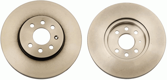 Диск тормозной передний OPEL ASTRA H, MERIVA DF4426 DF4426 TRW