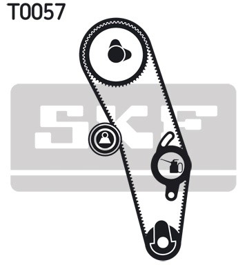 рем.к-кт ГРМ!\ VW Golf/Passat, Audi 80/100/A6 1.8/2.0 16V 86-97 VKMA01020 SKF