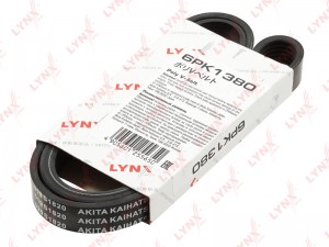 ремень поликлиновой!\ Opel Astra H/Zafira B 1.9CDTi 04> 6PK1380 LYNXAUTO